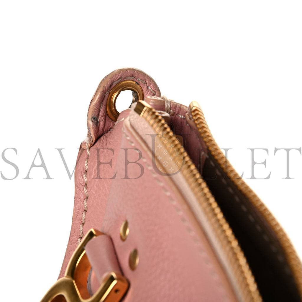 CHLOE CALFSKIN MINI MARCIE SATCHEL WATERLILY CHC23SS595I316L8 (24*17*8cm)